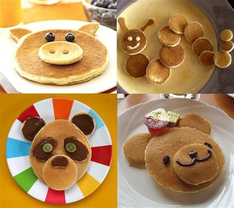 Easy Pancake Shape Ideas! | Civitas | Pinterest