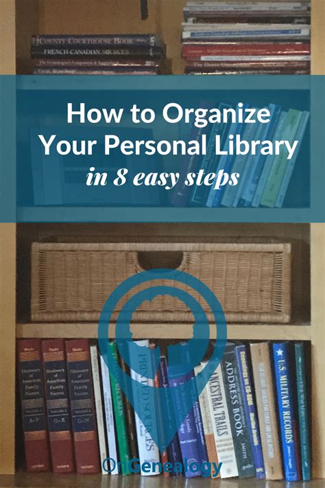 How to Organize Your Personal Library in 8 Easy Steps Digitizing | Library organization, Home ...