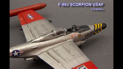 NORTHROP F-89J SCORPION Revell Model Kit Full Video Build - YouTube