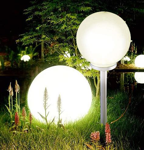 Buy Jumbo Giant LED Solar Garden Mood Ball Sphere Globe Stake Light ...