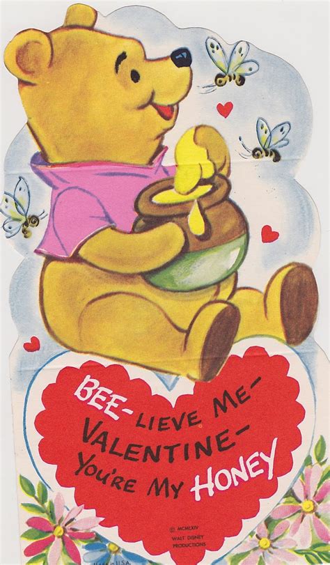 9 Vintage Disney Valentine's Day Cards