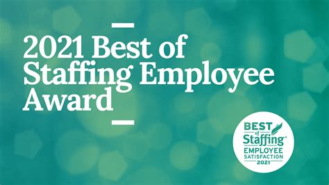 Sparks Group Wins ClearlyRated's 2021 Best of Staffing Employee Award for Service Excellence and ...