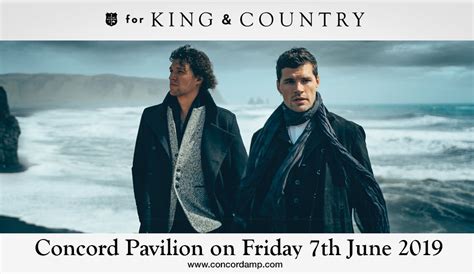 For King and Country Tickets | 7th June | Concord Pavilion at Concord, California