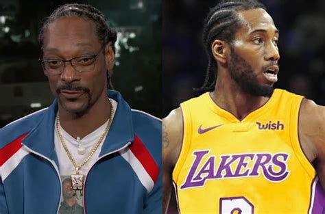 Snoop Dogg Wants the Toronto Raptors' Kawhi Leonard to Play for the L.A. Lakers | Exclaim!