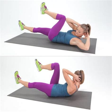 15 Simple Yet Effective Ab Exercises You Can Do at Home | Abdominales ...