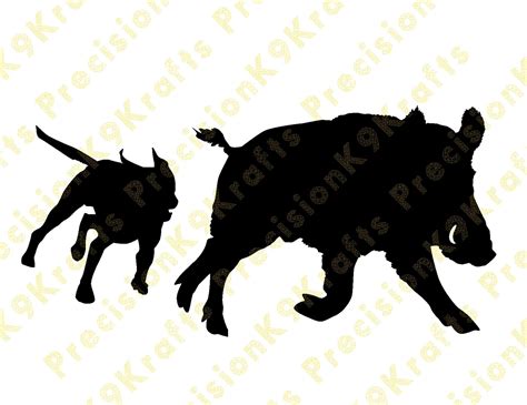 Dog Chasing Wild Pig Hunting Feral Hog Svg - Etsy Canada | Pig hunting, Wild pig, Dogs