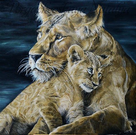 African Animal Oil Paintings - ANIMAL CGQ