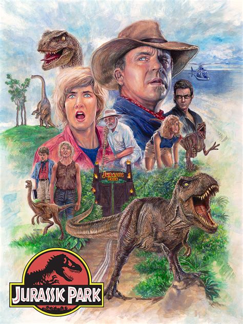 Jurassic Park Movie Poster