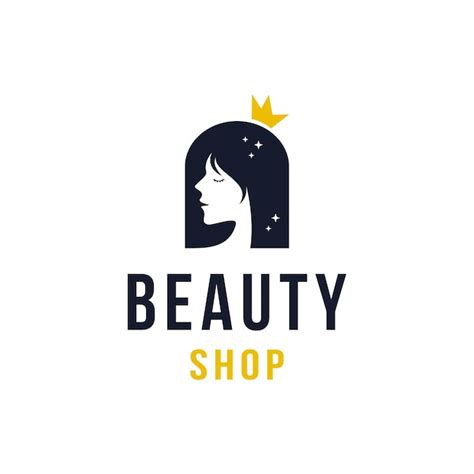 Premium Vector | Beauty shop logo design vector illustration