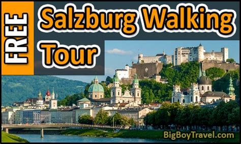 Free Salzburg Walking Tour Map - Old Town - BigBoyTravel.com