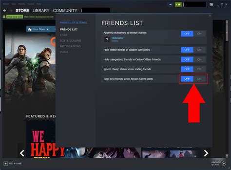 How To Disable The New Steam Friends & Chat Auto Login