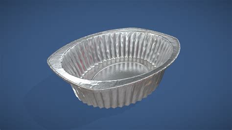 Small Oval Aluminum Baking Pan - Buy Royalty Free 3D model by We3Do ...