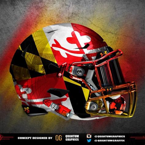 Maryland Football: Maryland Football Helmet Logo