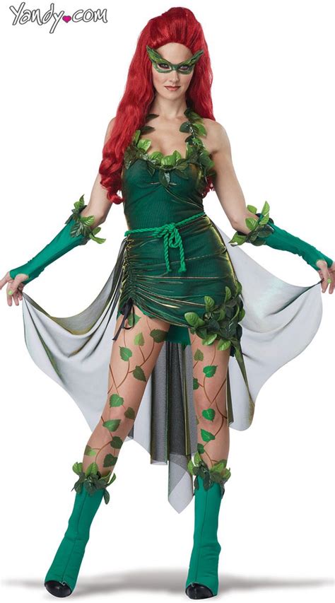 Lethal Beauty Costume, Womens Ivy Costume, Ivy Superhero Costume, Ivy ...