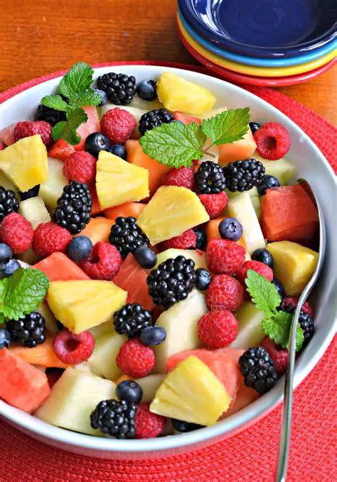 Summer Fruit Salad Recipe