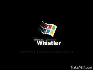 Windows Whistler Boot screens and Music (Windows XP Beta) on Make a GIF