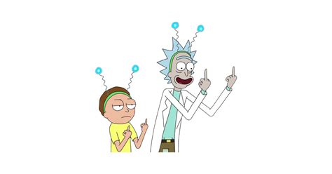 [16++] Astonishing Rick And Morty Middle Finger Wallpapers - Wallpaper Box