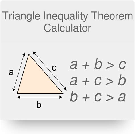 Triangle Inequality Theorem