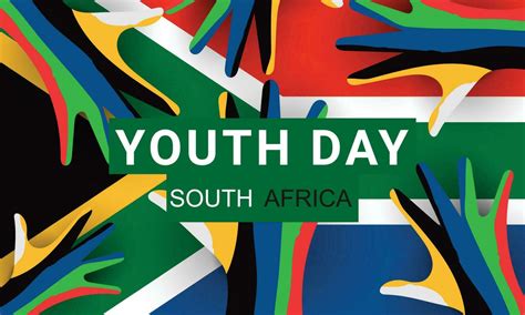 Youth day south africa 16 june. background, banner, card, poster, template. Vector illustration ...