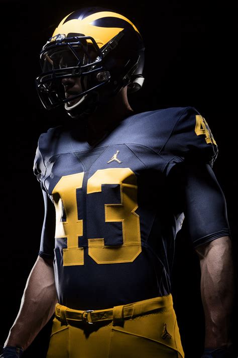 More Pictures Released Of Michigan's New Jordan Brand Football Uniforms