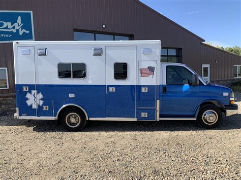 Truck # 00964 - 2012 Chevrolet G4500 Type 3 Lifeline Ambulance For Sale