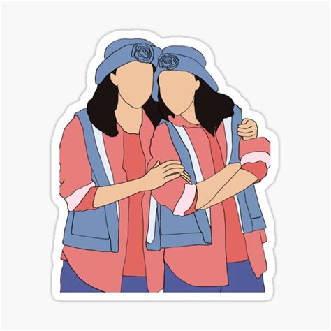 "Tia and Tamera Sister Sister Sticker" Sticker for Sale by Salmas-Stickers | Redbubble