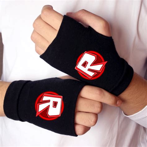 OHCOMICS Unisex Game Roblox Figure Knitted Gloves Mittens Winter Warm Outdoor Gym Fitness Sports ...