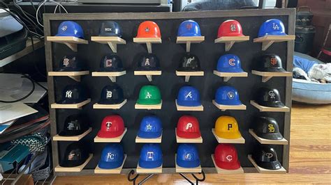Turning MLB Ice Cream Helmets into a DIY Standings Display