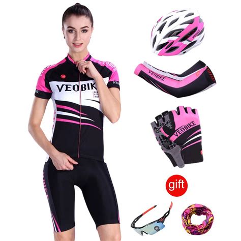 2018 Pro Team Summer Women Cycling Jersey Set Female Mountain Bike Clothing MTB Bicycle Clothes ...