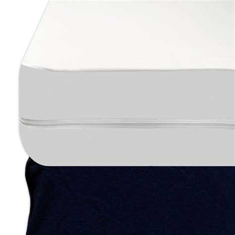 Zippered Vinyl Mattress Protector - Heavy Duty - Protective Bedding