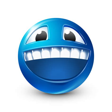 79 Blue Smiley Emojis Gallery. A curated collection of 3D Blue Smiley… | by CK Español | Medium