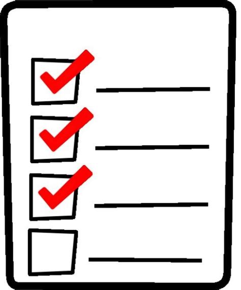 Long Checklist Blank Template - Imgflip