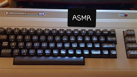 ASMR Commodore 64 Keyboard Sounds - To Help With Relaxation and Sleep ...