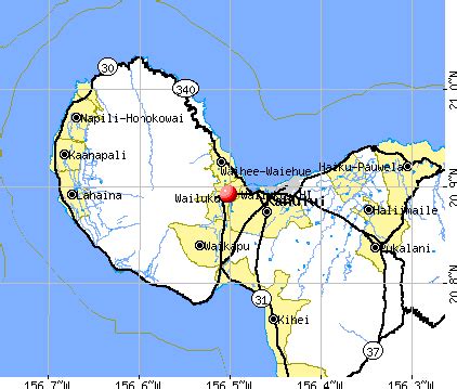 Wailuku Hawaii Map | Zip Code Map