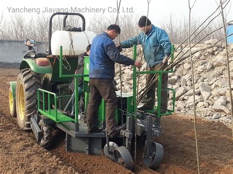 China Sapling Tree Planter Planting Transplanter Transplanting Machine for Tractor - China ...