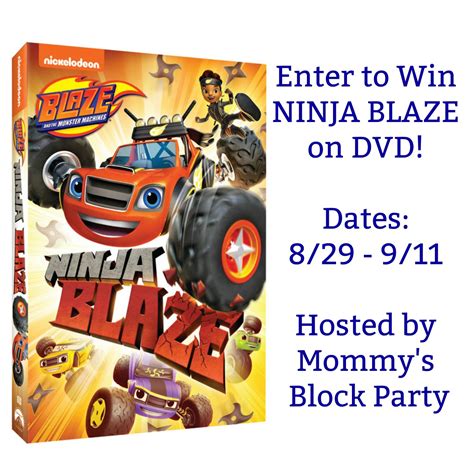 "Blaze and the Monster Machines: Ninja Blaze" Now Available on DVD + # ...