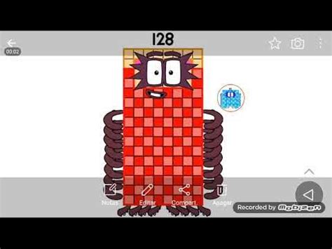 numberblocks 128 - YouTube