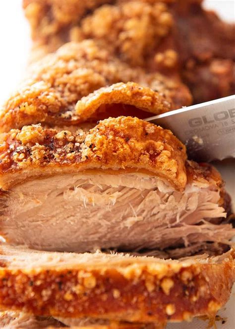 Pork Roast with Crispy Crackling | RecipeTin Eats