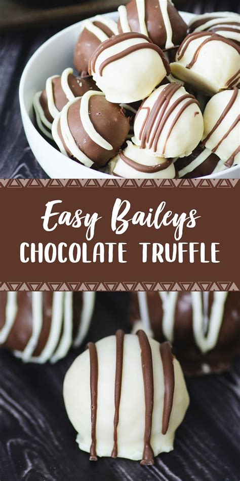 EASY BAILEYS CHOCOLATE TRUFFLE RECIPE - 3 SECONDS