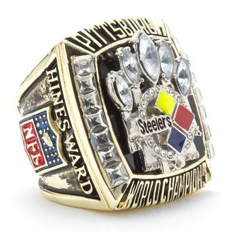 NFL 2005 PITTSBURGH STEELERS SUPER BOWL XL WORLD CHAMPIONSHIP RING Rep ...