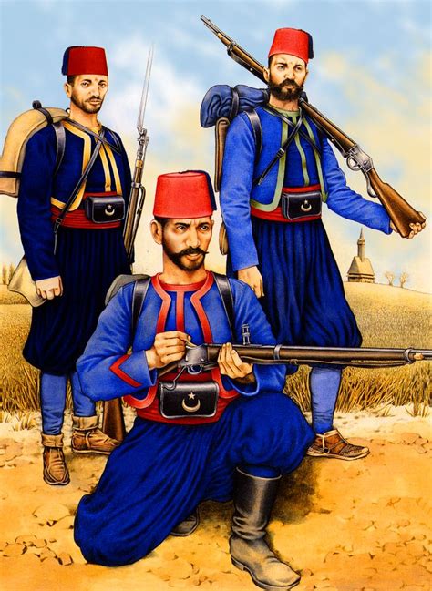 Turkish regular troops during The Russo-Turkish War 1877 Turkish ...