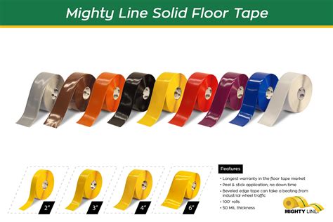 5S Floor Tape Products | Mighty Line Tape