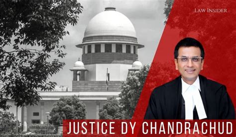 Justice Dhananjaya Y Chandrachud Sworn in as 50th Chief Justice of India - LAW INSIDER INDIA ...