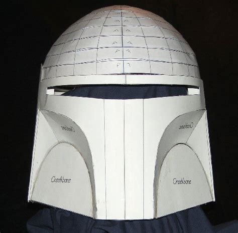 Mandalorian Helmet Template