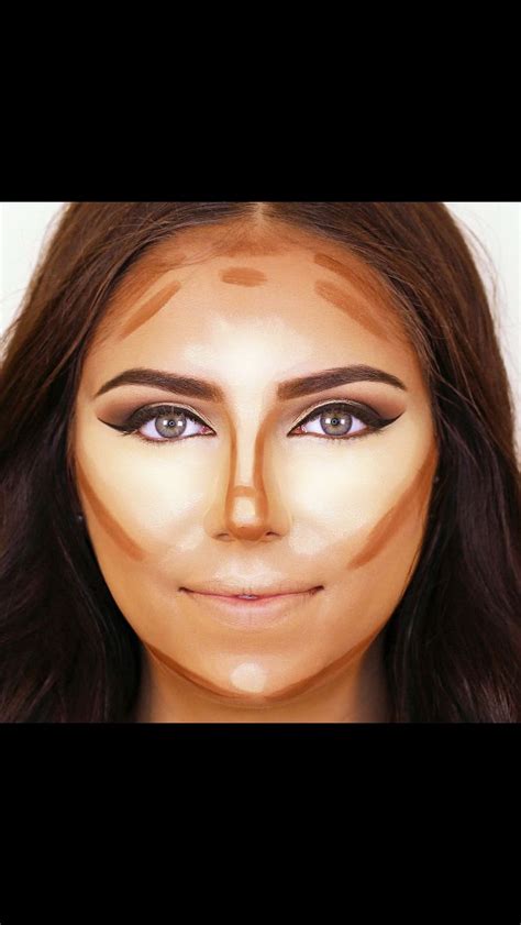 Contour for rounded faces ! | Round face makeup, Contour makeup tutorial, Contour for round face