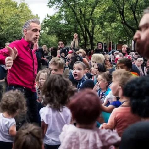 jordan peterson lectures a group of toddlers leading | Stable Diffusion | OpenArt