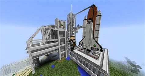 Space shuttle (nave espacial) - Update Minecraft Map