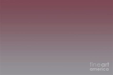 Red and Grey Gradient Blend Pantone 2021 Color of the Year Ultimate Gray 17-5104 Digital Art by ...