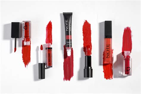 NOTE Best Red Lipsticks 2021 - NOTE Cosmetique