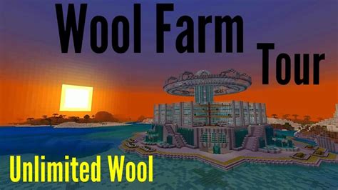 Wool Farm (Unlimited Wool) survival Minecraft Map